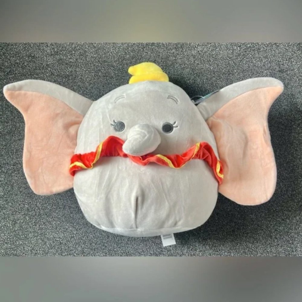 NWT Squishmallow Dumbo the Elephant 10" UltraSoft Disney Pixar Film